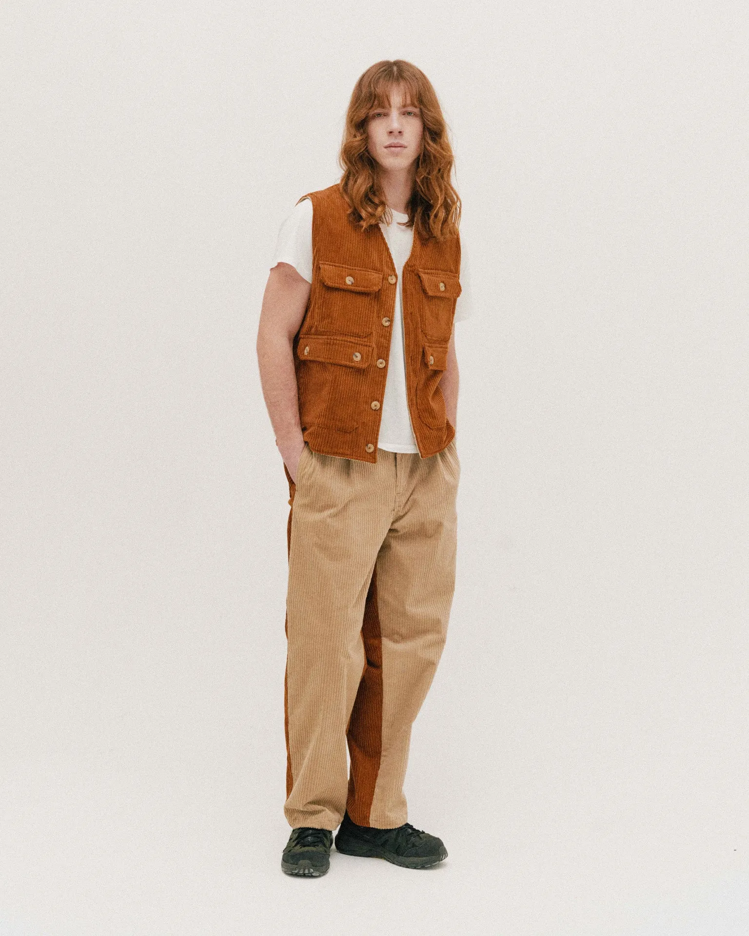 Two Bones In Space Pants - Caramel Mix