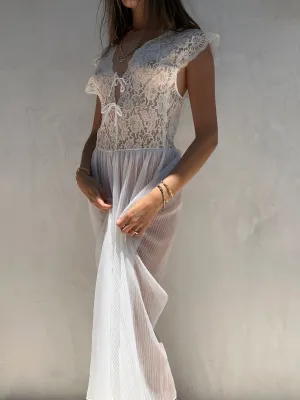 Vintage Sheer Slip Dress