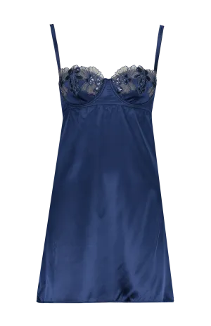 Violet Cupped Slip Dress