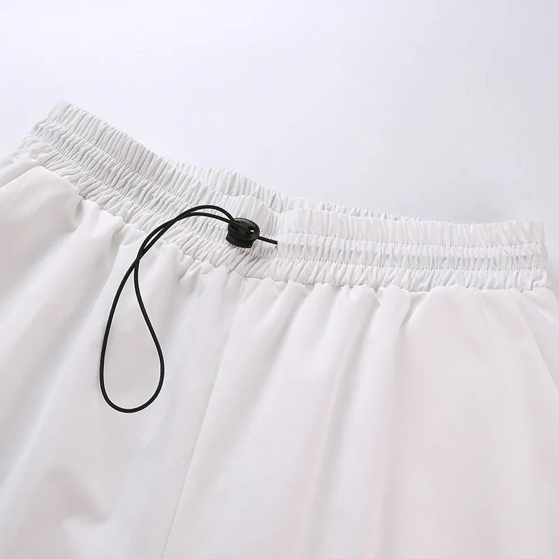Women's Casual Loose Scratched Joggers With Pockets