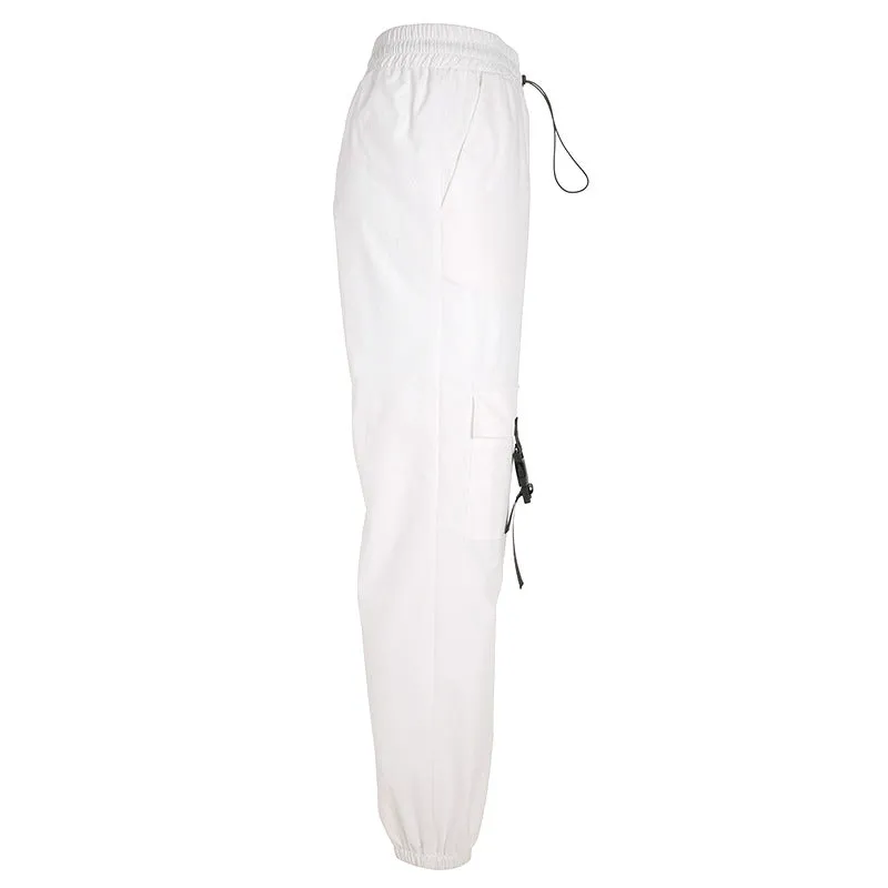 Women's Casual Loose Scratched Joggers With Pockets