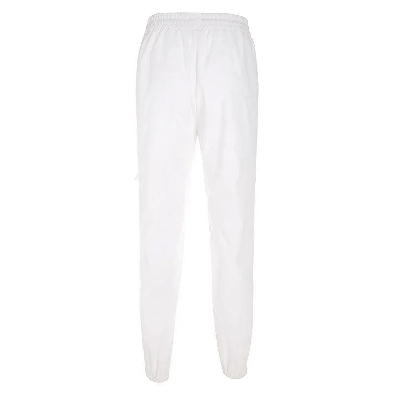 Women's Casual Loose Scratched Joggers With Pockets