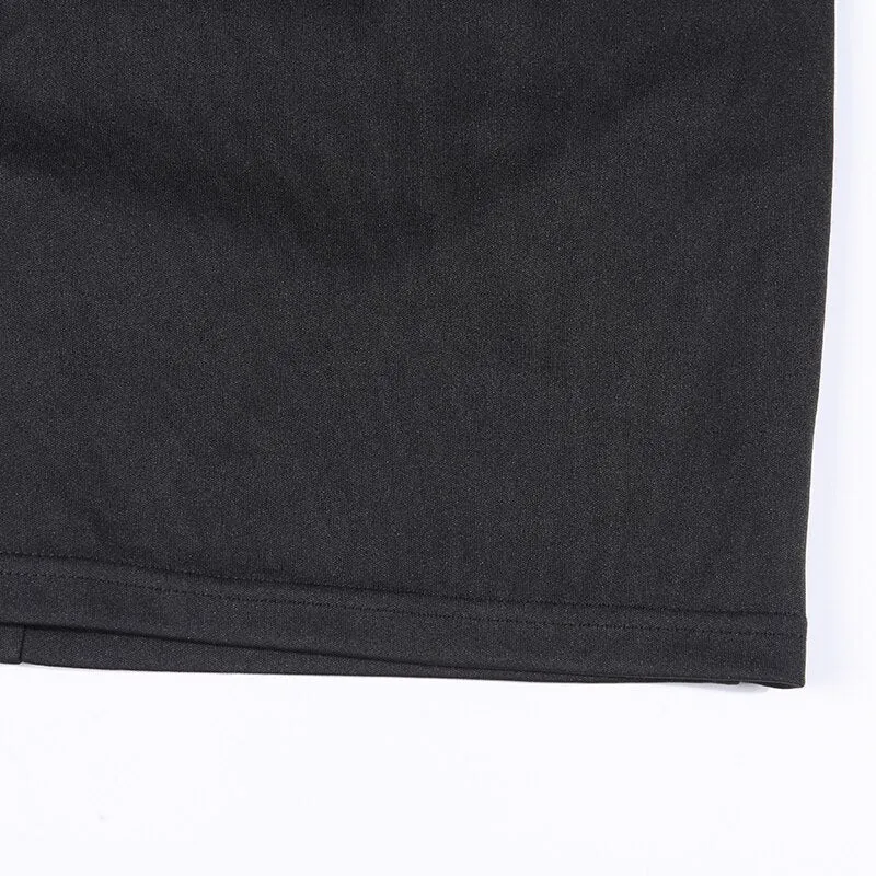 Women's Casual Strapless Solid Dress With Buttons