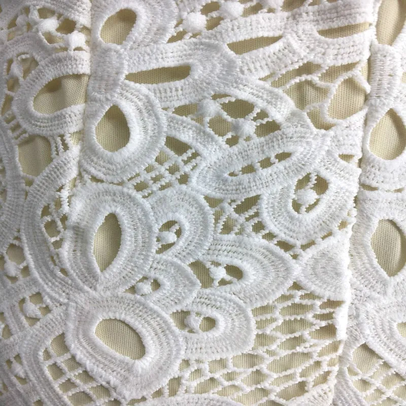 Women's Summer Sleeveless Bodycon Dress With Floral Lace