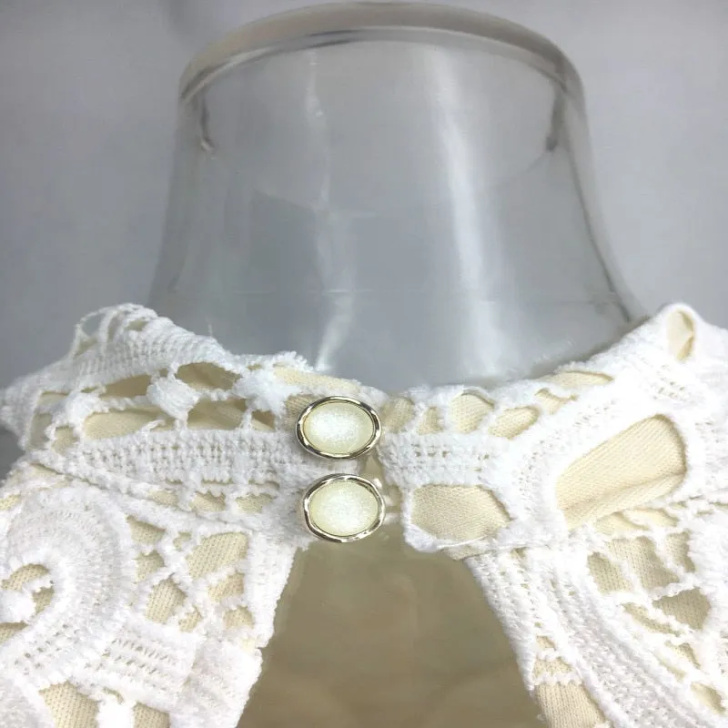 Women's Summer Sleeveless Bodycon Dress With Floral Lace